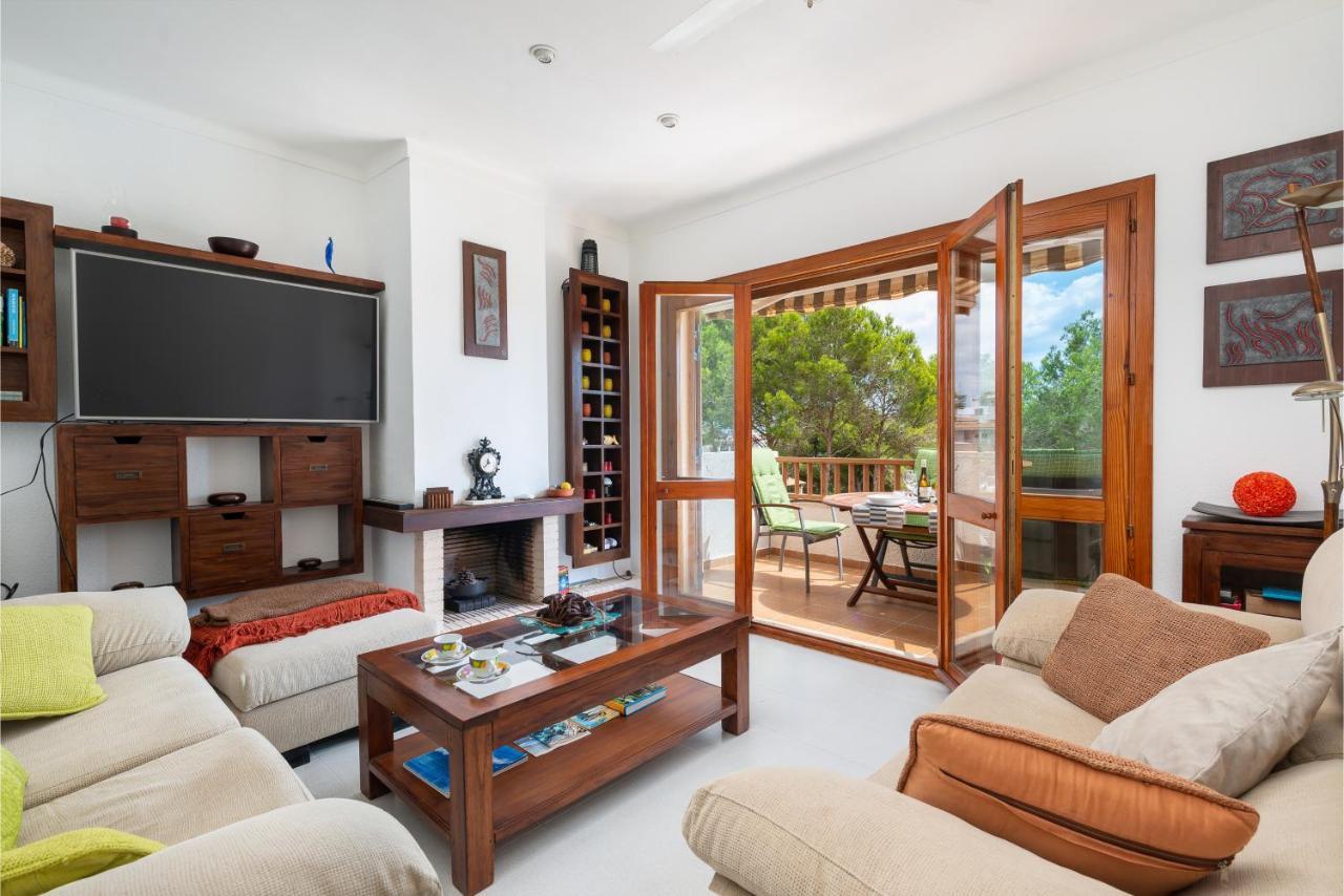 Apartamento Can Verd, Cerca De La Playa Puerto Colom Kültér fotó
